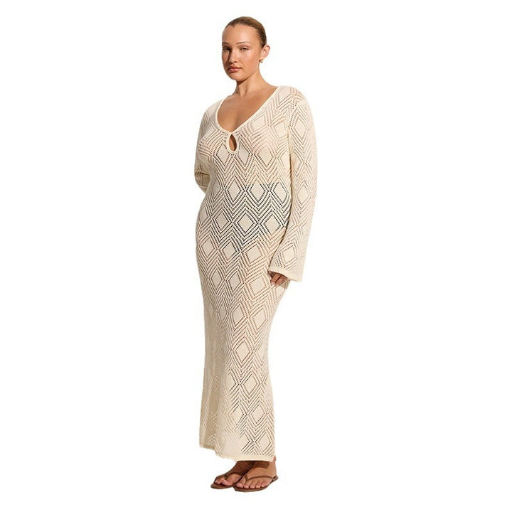 Women elegant beach sarong Mune Fashion
