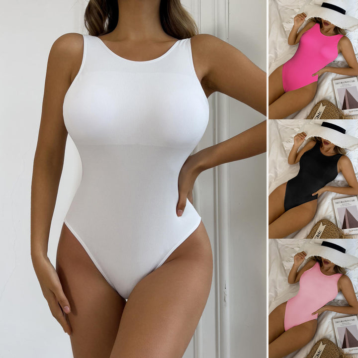 Women One-Piece Swimsuit Mune Fashion