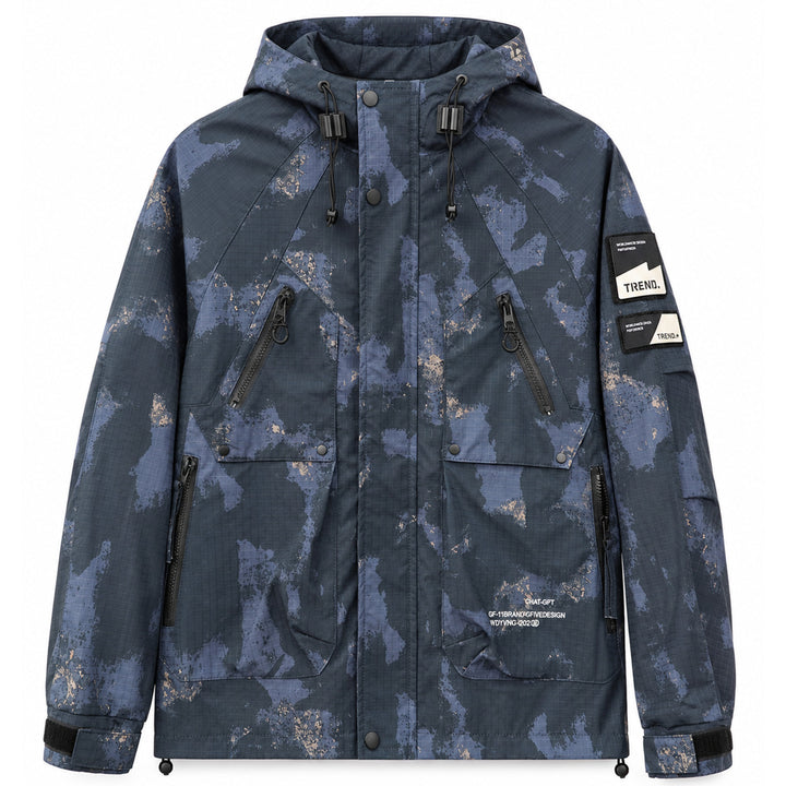 Men's Multifunctional Outdoor Jacket with Hood Mune Fashion