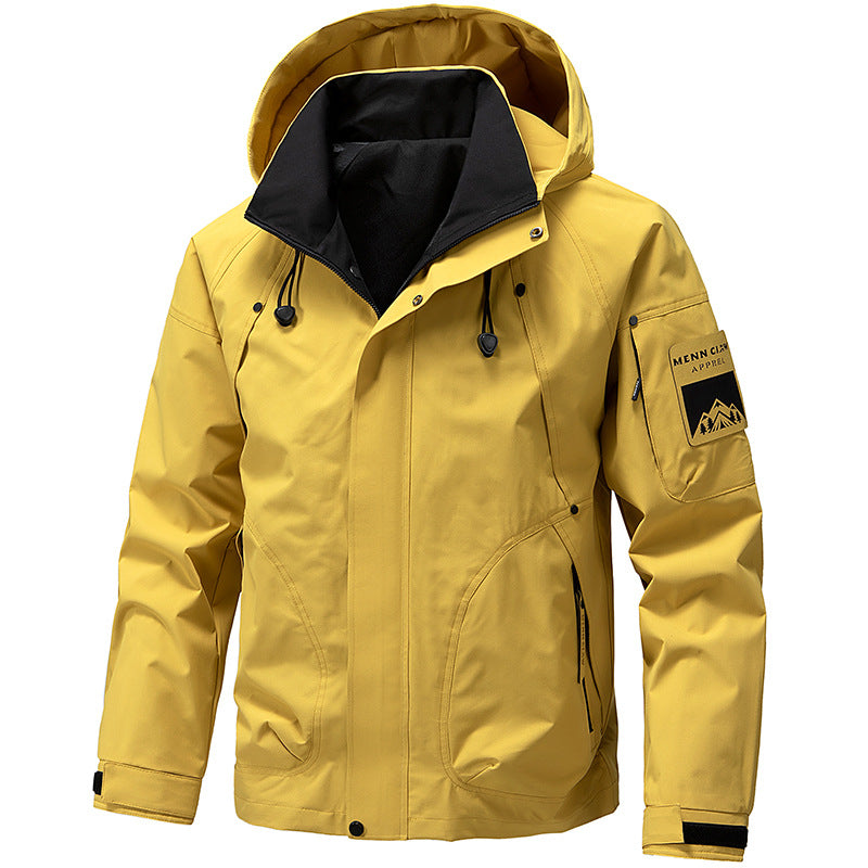Men's Waterproof and Breathable Outdoor Jacket Mune Fashion