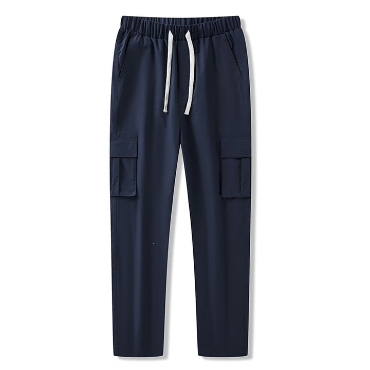 Men's Technical Cargo Pants with drawstring waistband, reinforced knees & adjustable leg cuffs Mune Fashion