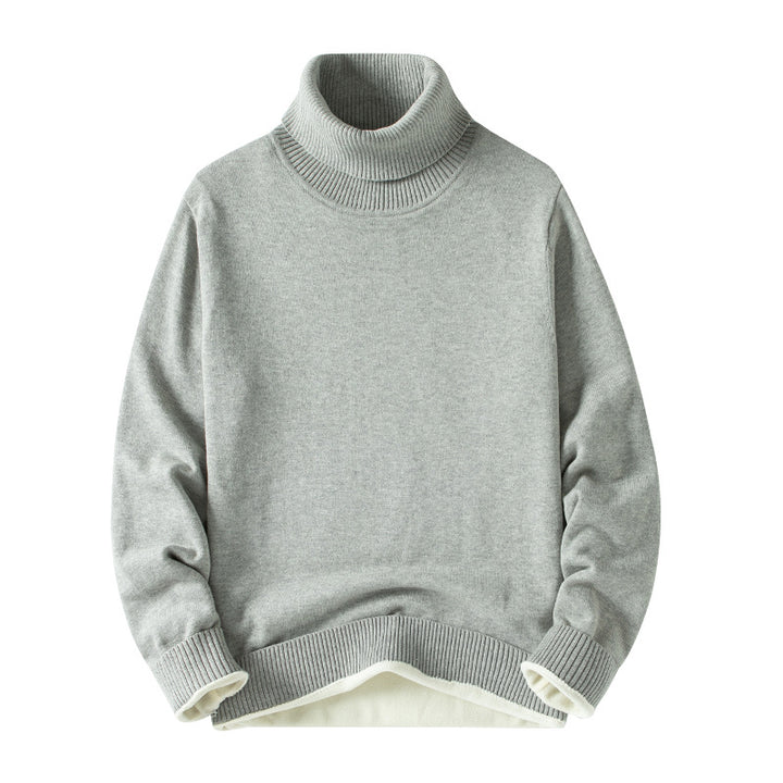 Women Elegant Turtleneck Sweater Mune Fashion