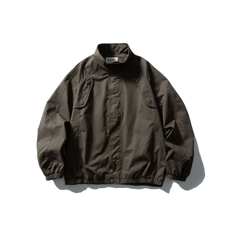 Unisex Boxy-Field Blouson made of lightweight ripstop with concealed zipper placket and elastic hem Mune Fashion