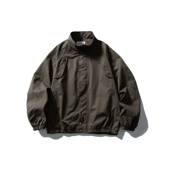 Unisex Boxy-Field Blouson made of lightweight ripstop with concealed zipper placket and elastic hem Mune Fashion