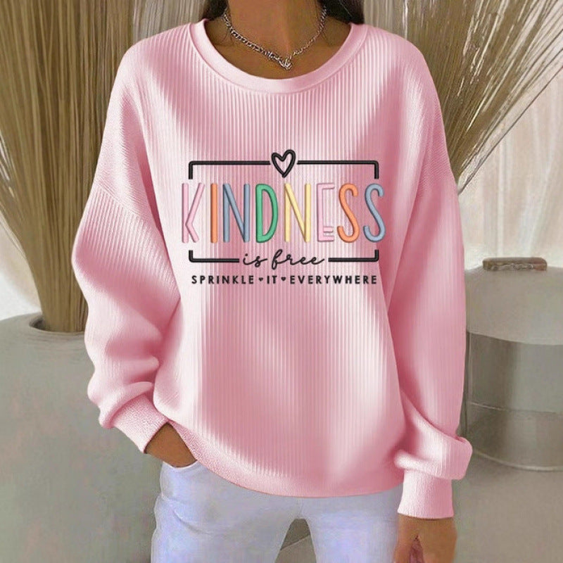 Women’s Cozy Sweatshirt with Unique Design Mune Fashion