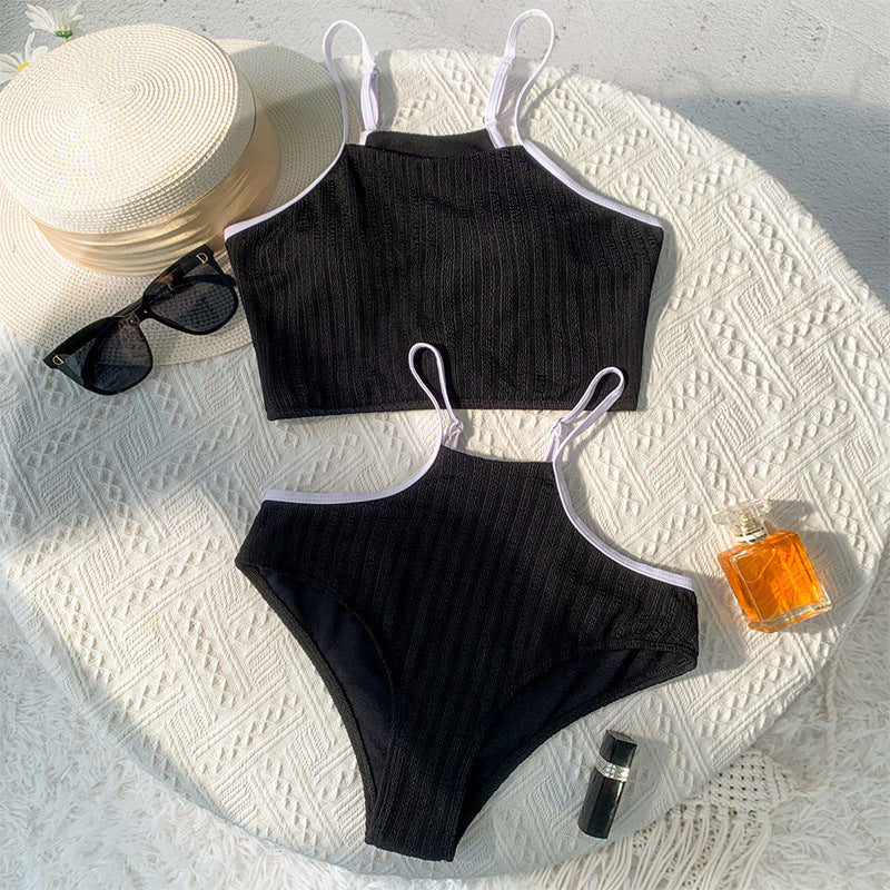 Women's Crop-Top Bikini Set with sporty cut Mune Fashion