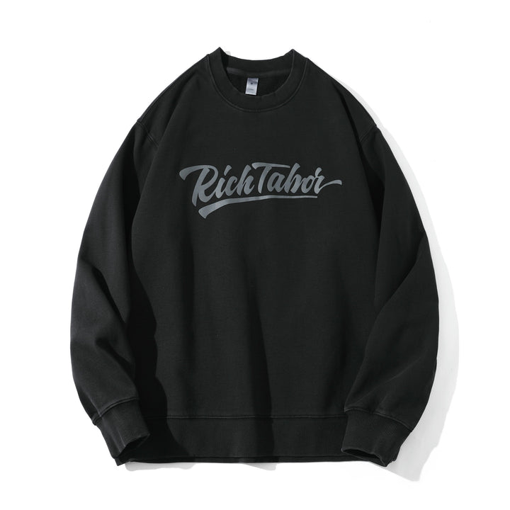 Unisex Locker cut cotton fleece sweatshirt with Script logo Mune Fashion