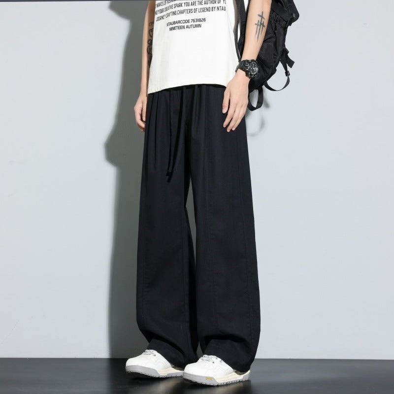 Women Wide Layered Lounge Pants with Cargo Details & Elastic Drawstring Mune Fashion