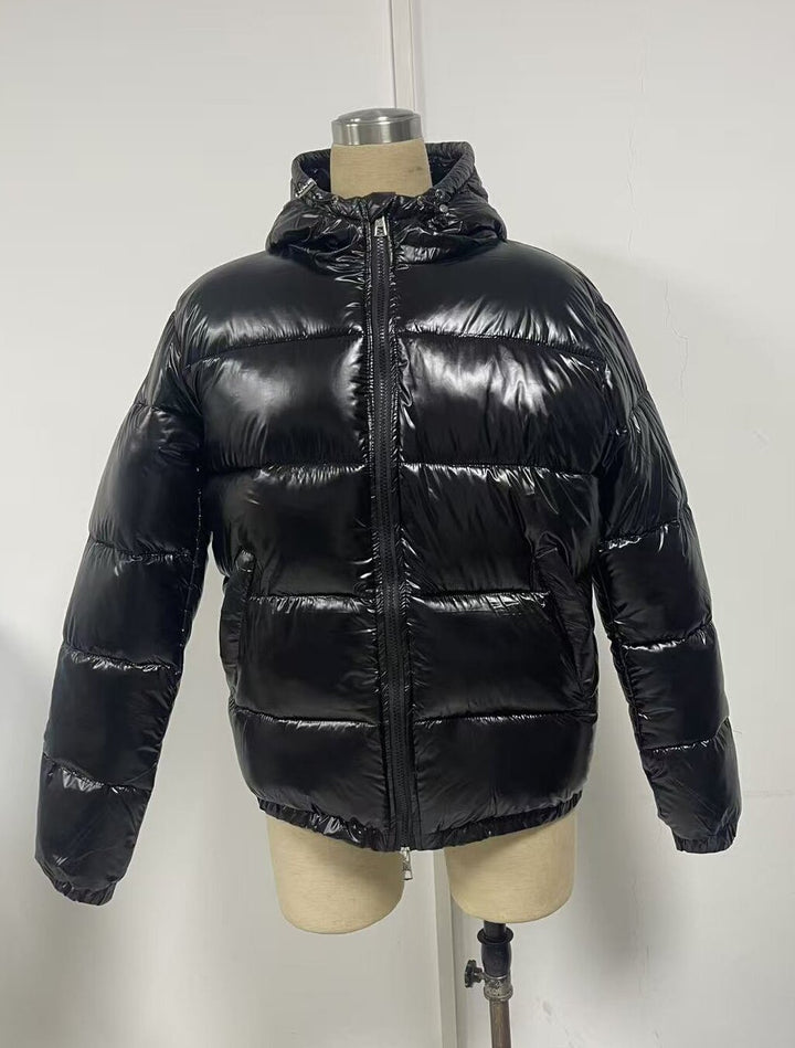 Women Waterproof Down Jacket with Hood