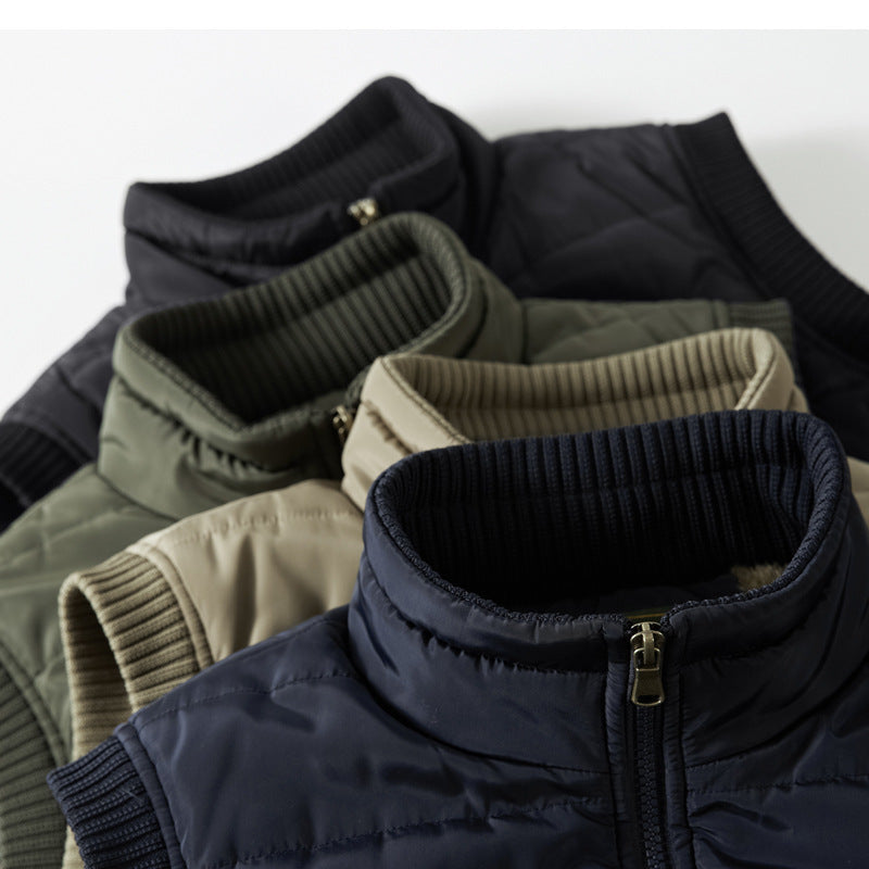 Men's Padded Quilted Vest Mune Fashion