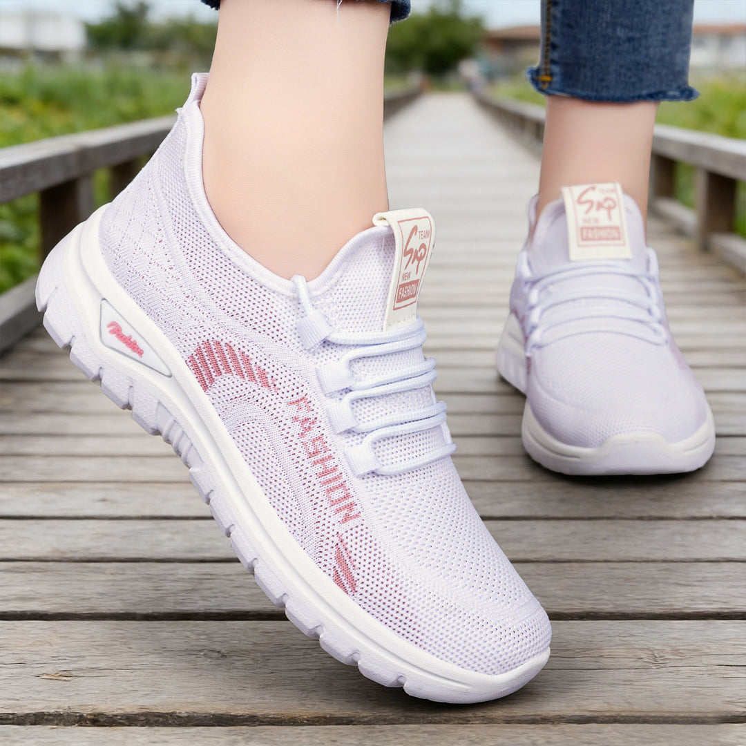 Women's Slip-On Running and Everyday Shoe made of seamless knit with ergonomic cushioning Mune Fashion