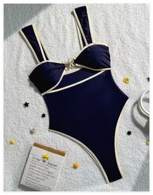 Women’s one-piece swimsuit with elegant cut and adjustable straps Mune Fashion