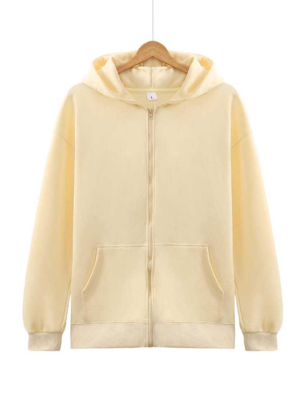 Unisex nan lightweight zip hoodie with brushed inner French terry, flat seams and kangaroo pockets Mune Fashion