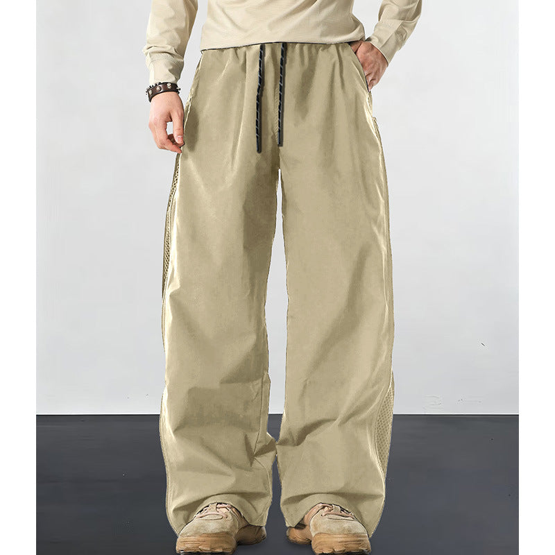 Men's Practical Outdoor Pants with Ventilation Zipper Mune Fashion