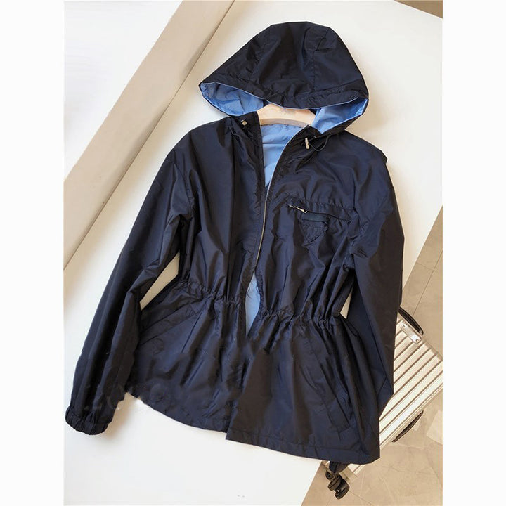 Women’s Stylish Transitional Jacket with Adjustable Waist Mune Fashion