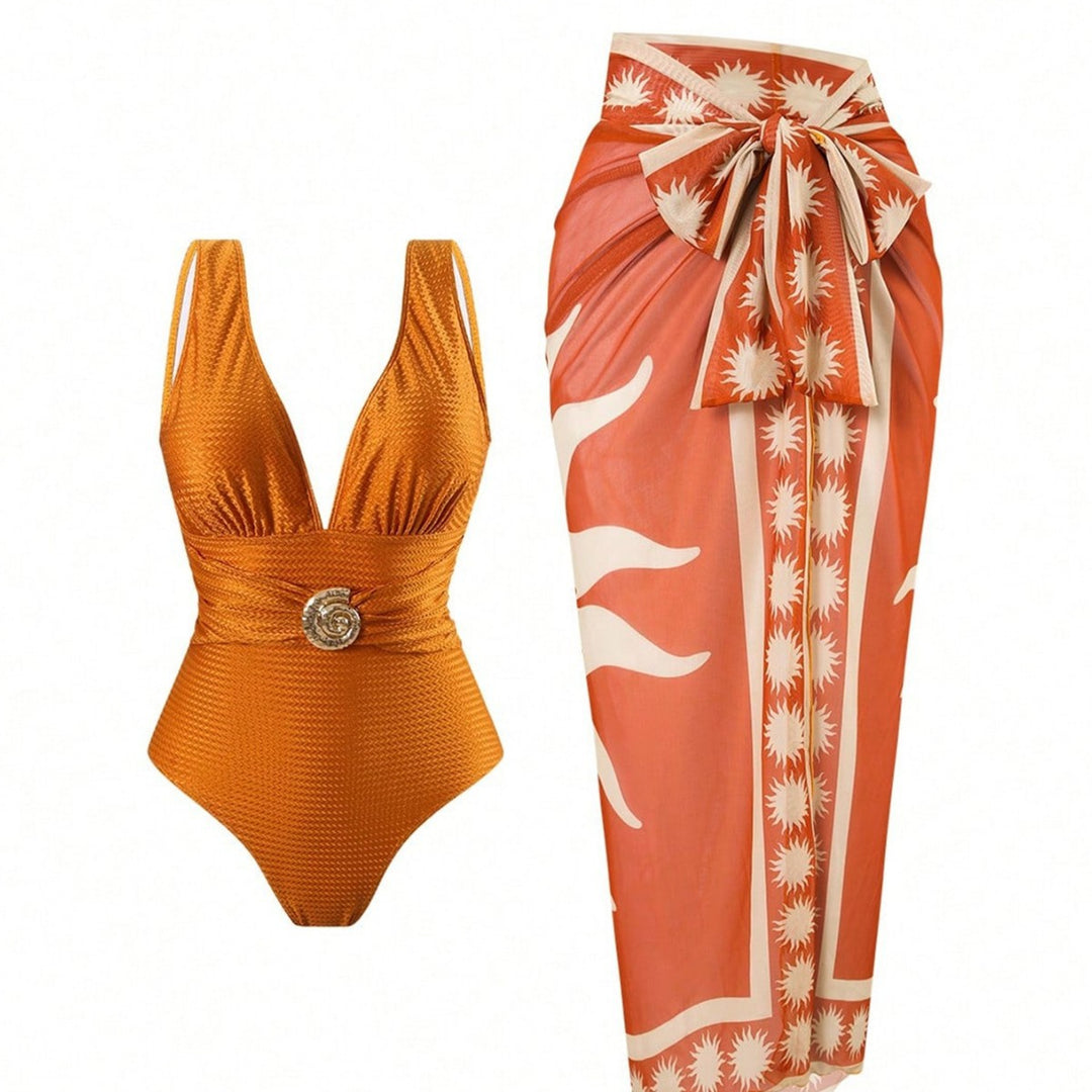 Women’s swimsuit with exclusive wrap skirt Mune Fashion