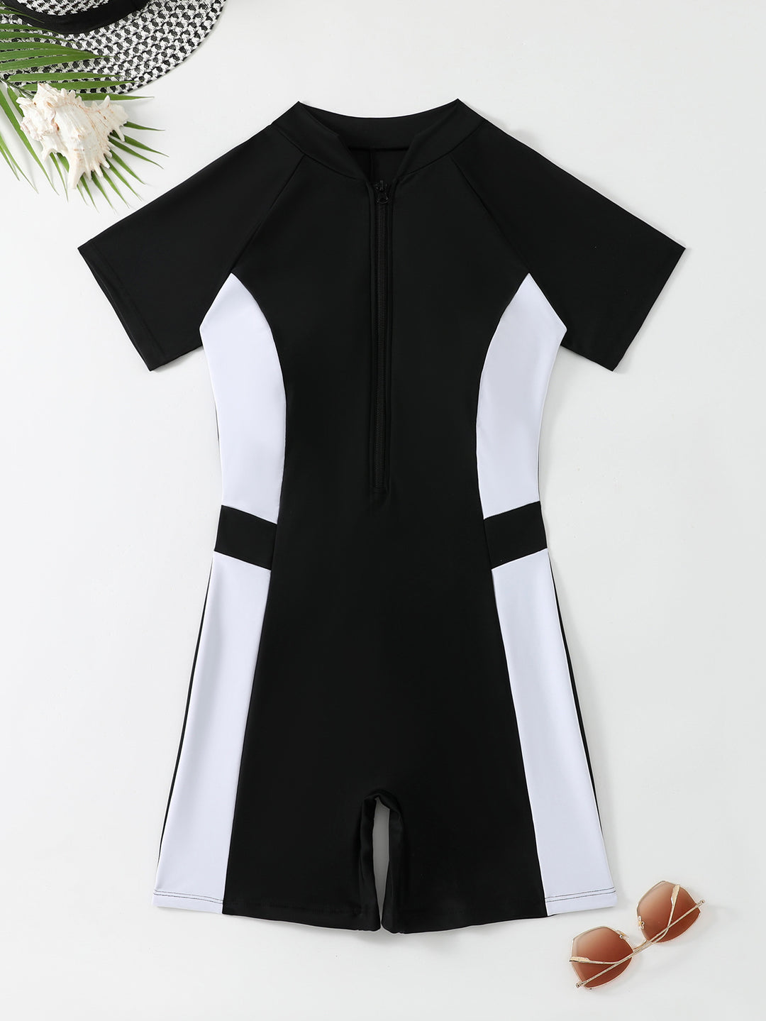 Women Short Sleeve Surf Suit Mune Fashion