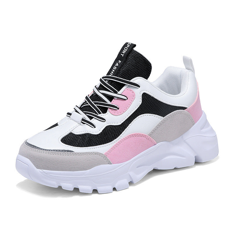 Women's nan klobiger platform sports shoe with breathable mesh fabric and padded insole Mune Fashion