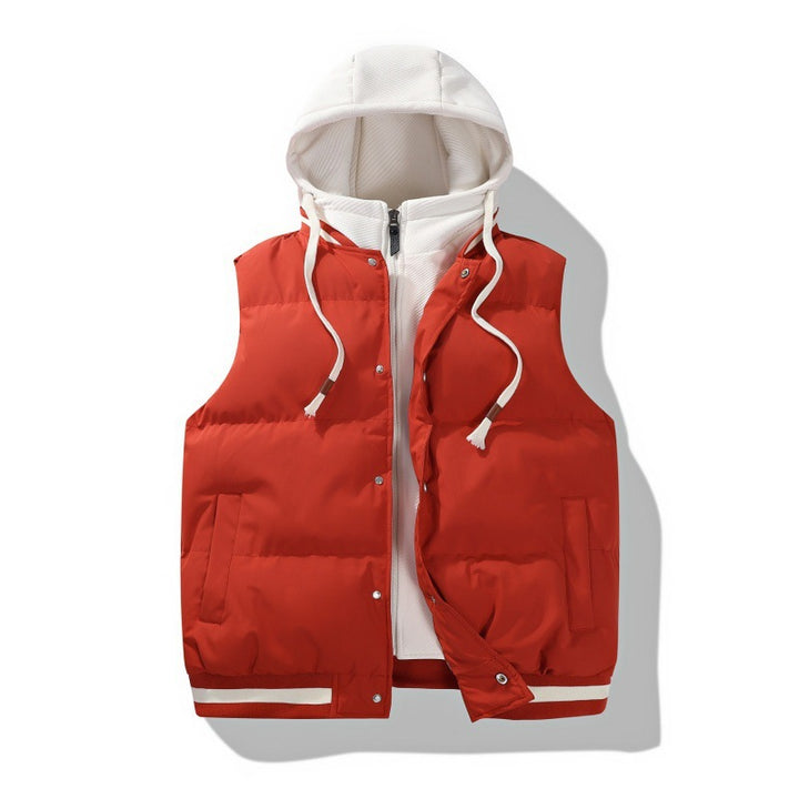 Women's multifunctional padded vest with hood Mune Fashion