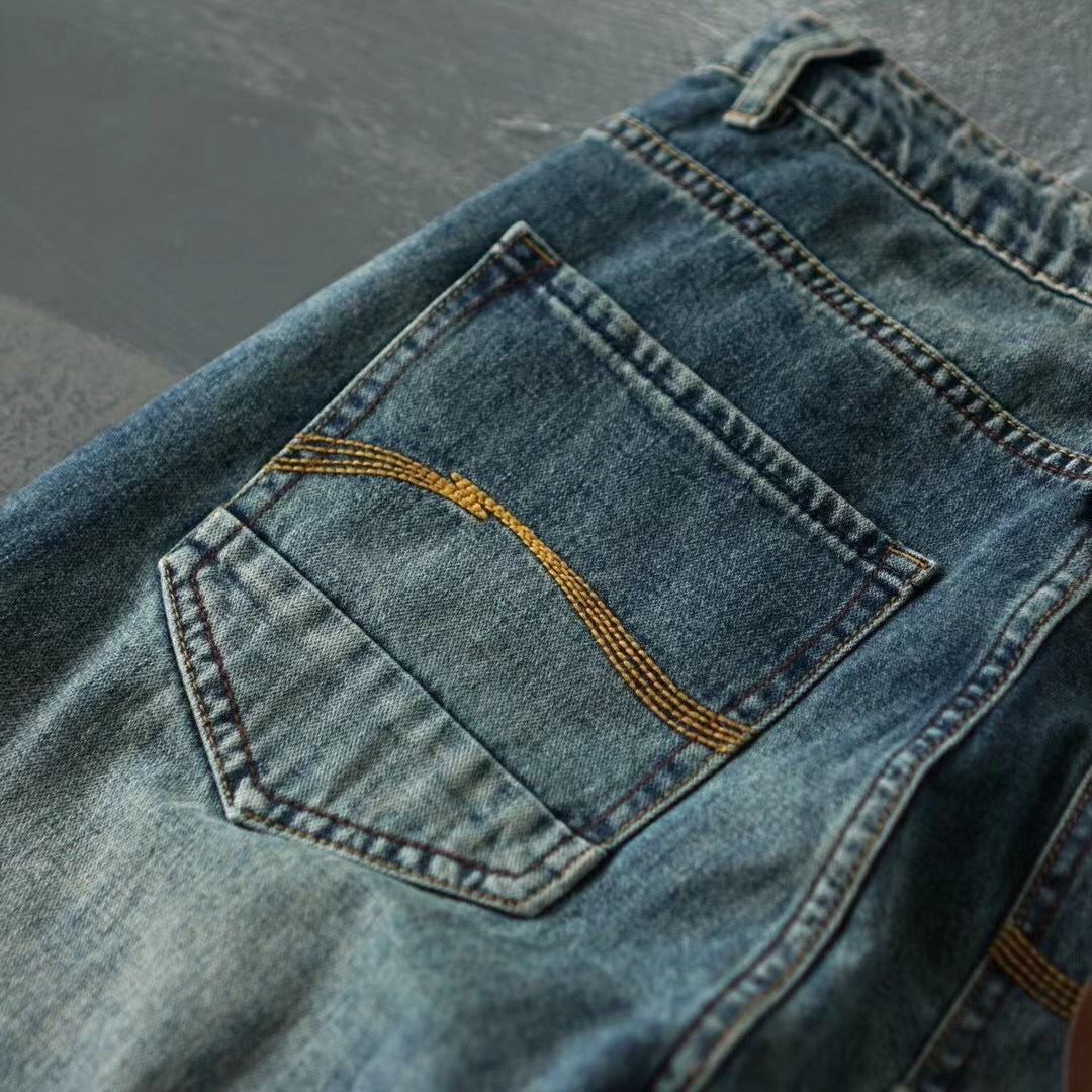 Men's Modern Relaxed Fit Jeans Mune Fashion
