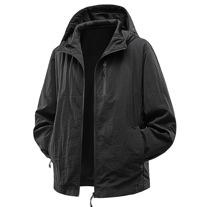 Men's Lightweight and Breathable Rain Jacket Mune Fashion