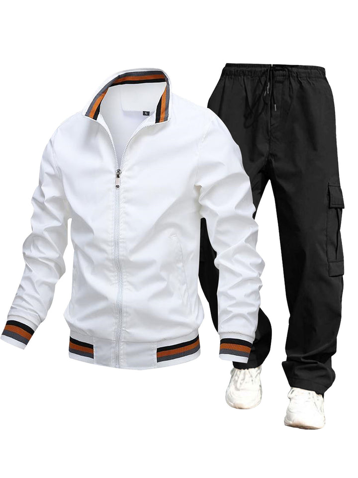 Men's Sports Jacket and Cargo Pants Mune Fashion