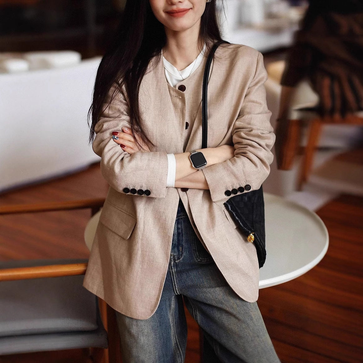 Women Classic Sleeveless Vest Mune Fashion