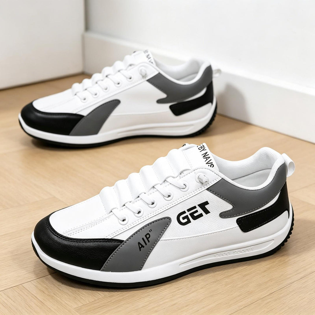 Men's Sporty Sneakers with Breathable Upper Material Mune Fashion