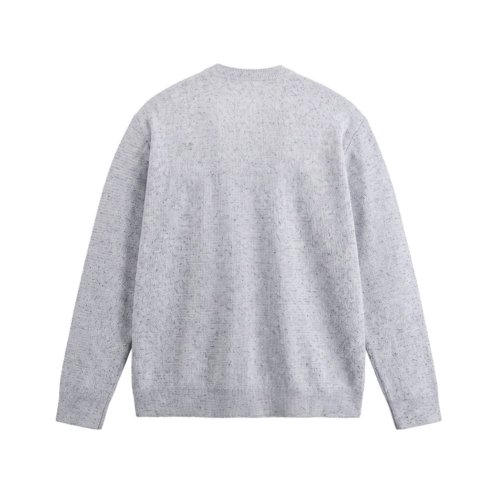Men's Structured Henley Knit Sweater with Triple Button Placket Mune Fashion