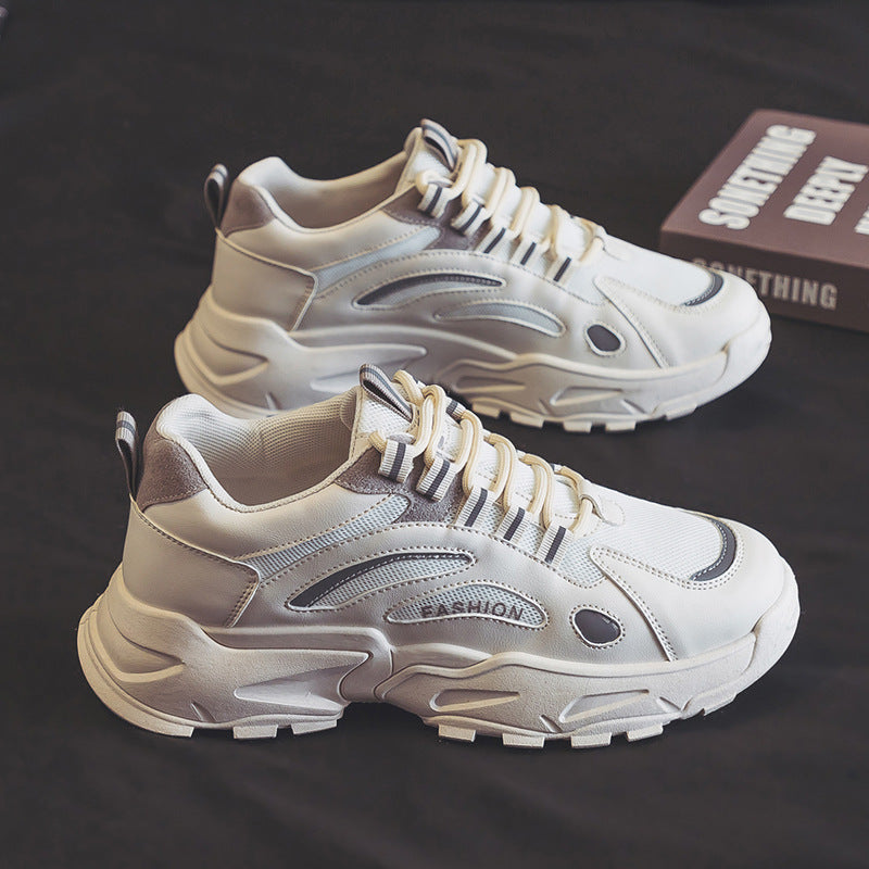 Women’s sporty sneakers with breathable mesh inserts and distinctive sole construction Mune Fashion