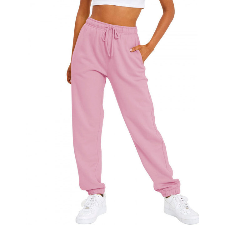 Women's casual joggers with high comfort waistband, adjustable drawstring, and deep side pockets Mune Fashion