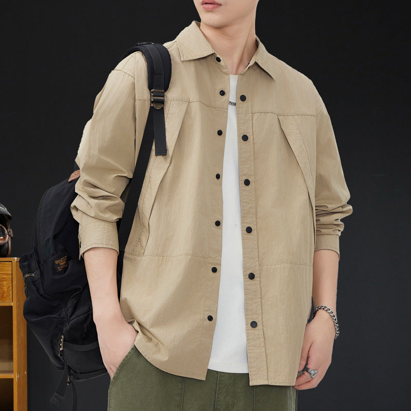 Men's Light Pullover Jacket Mune Fashion