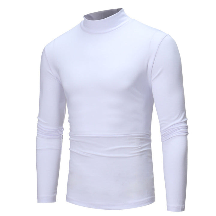 Men's Turtleneck Sweater Made Of Soft Jersey Mune
