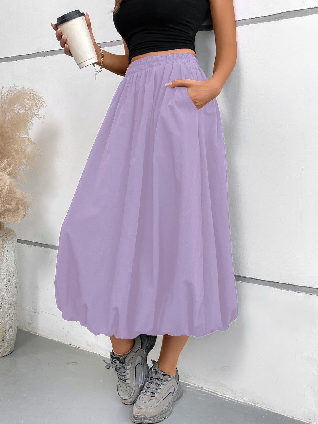 Women's airy midi skirt Mune Fashion