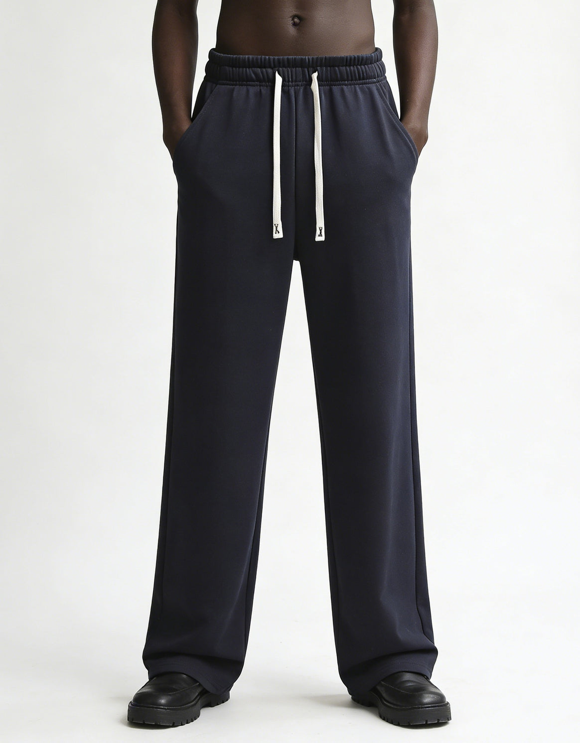 Men's Loose Lounge Jogging Pants with Elastic Waistband, Drawstring & Side Pockets Mune Fashion