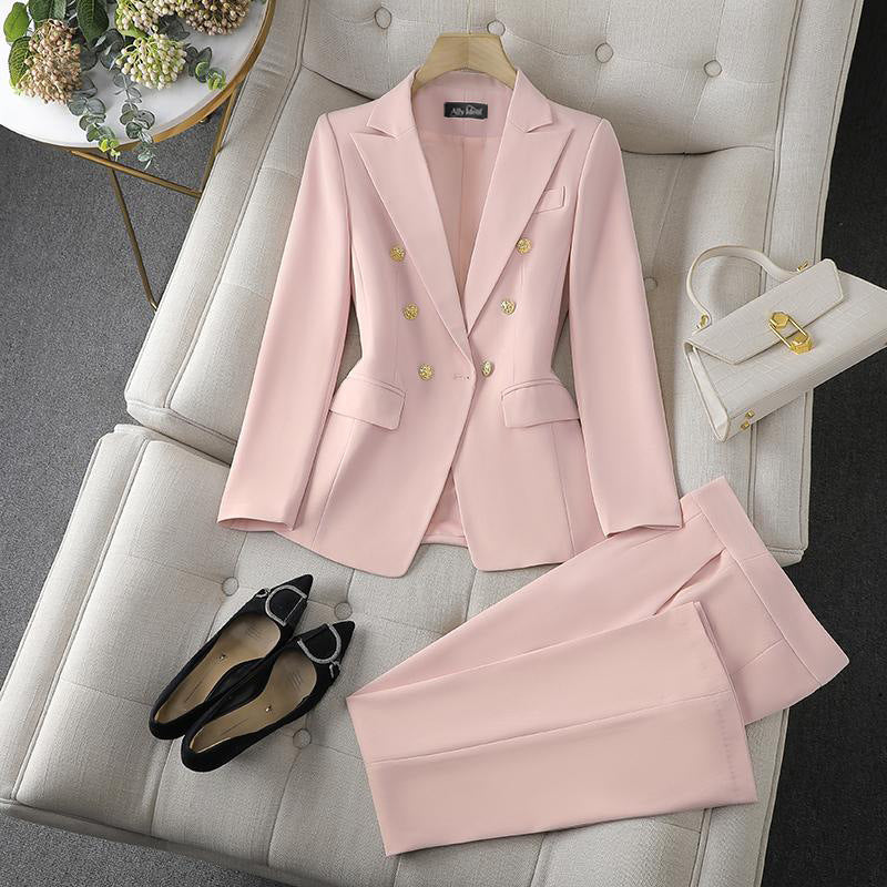 Ladies Elegant and well-fitting Fabric Trousers Mune Fashion