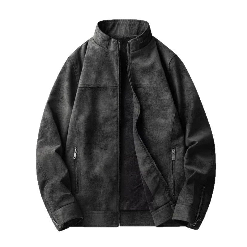 Men's Fashionable and Comfortable Suede Jacket