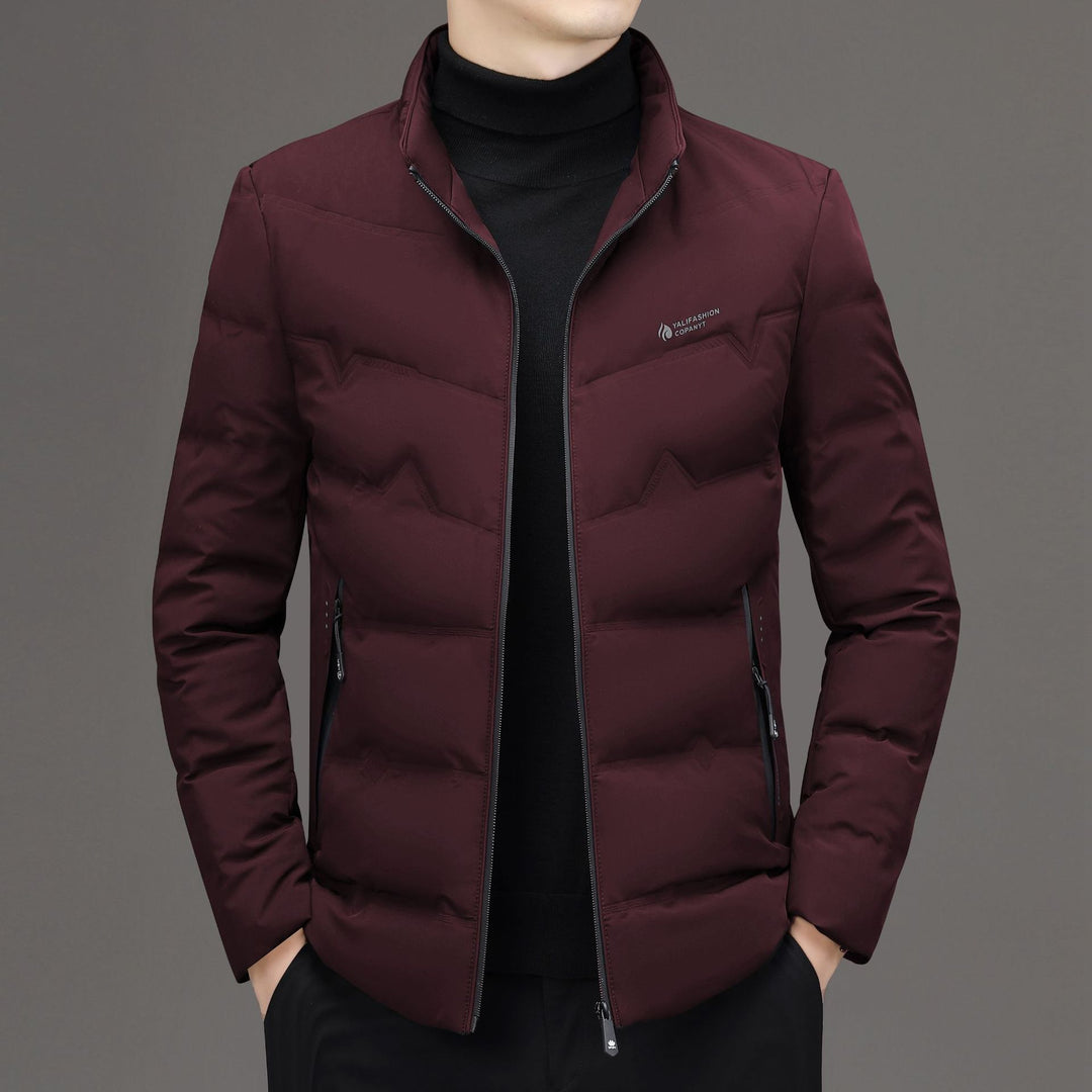 Men's quilted shirt jacket with light thermal lining Mune Fashion