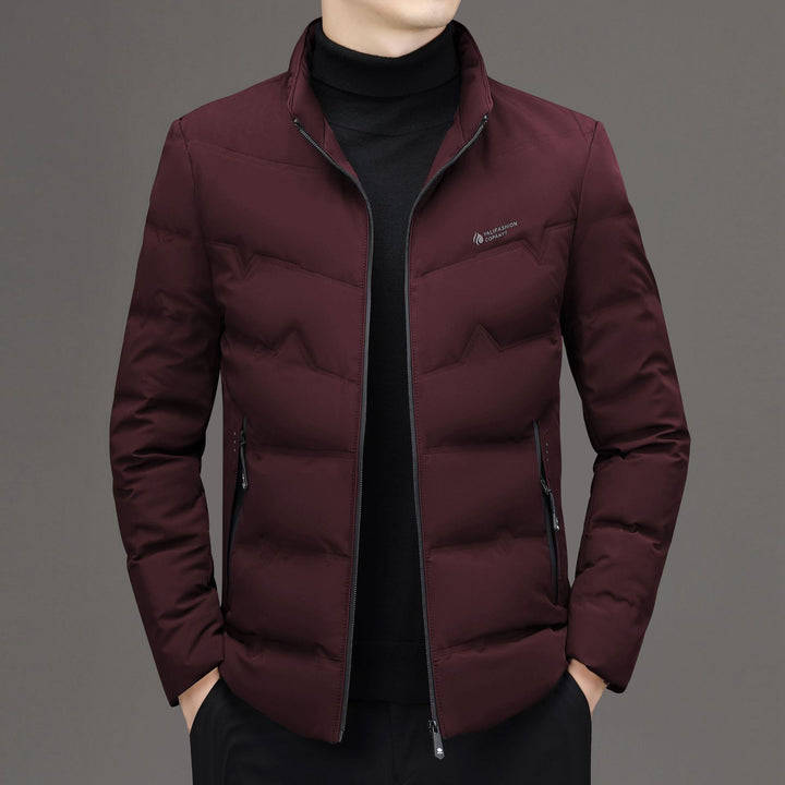Men's quilted shirt jacket with light thermal lining Mune Fashion