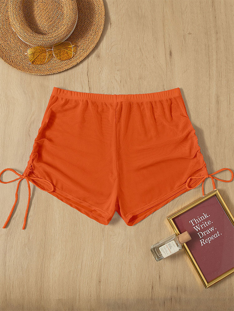Ladies Comfortable Swim Shorts with Ruffle Details Mune Fashion