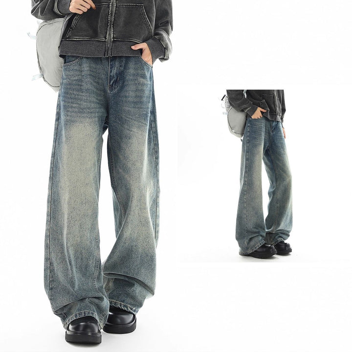 Women's High-Waisted Wide Jeans Mune Fashion