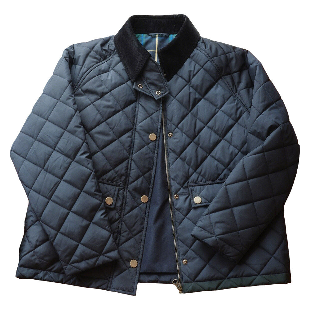 Women Fashionable Quilted Jacket with Collar Mune Fashion