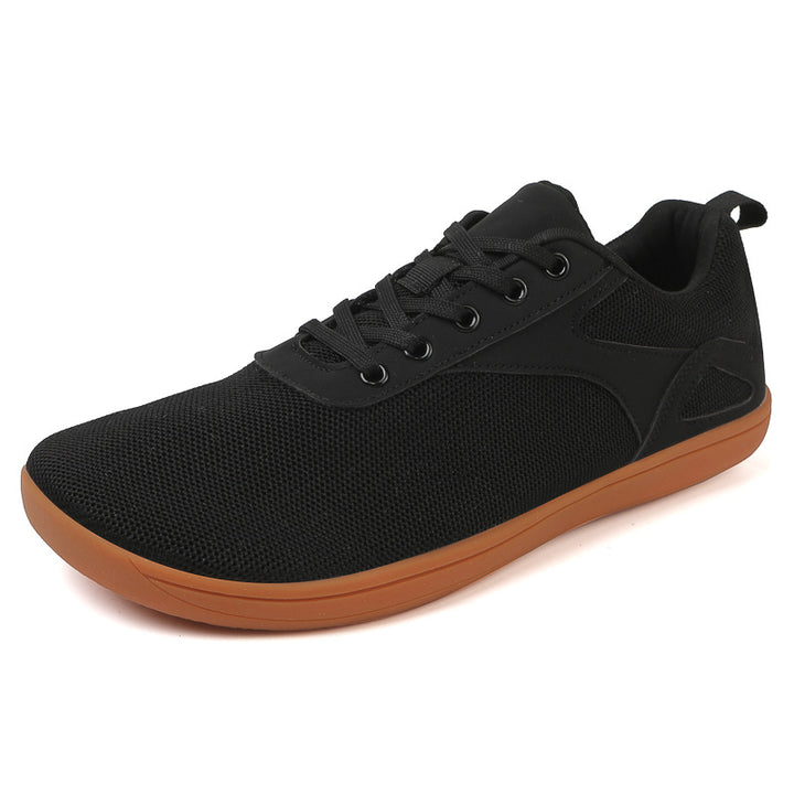 Men's breathable lightweight mesh everyday sneakers with padded comfort insole and flexible rubber outsole Mune Fashion