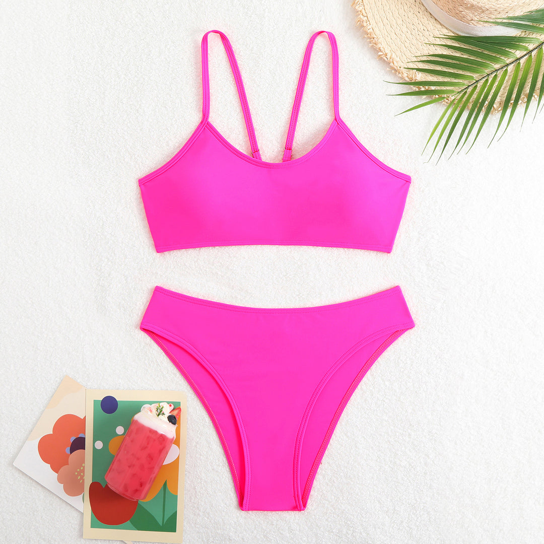 Women's bikini set with sporty cut and removable pads Mune Fashion