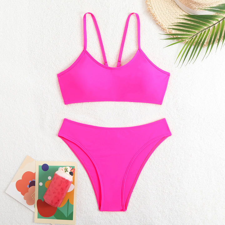 Women's bikini set with sporty cut and removable pads Mune Fashion