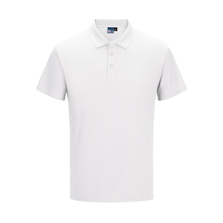 Men's easy-care short-sleeve polo made of cotton blend with piqué structure and three buttons Mune Fashion