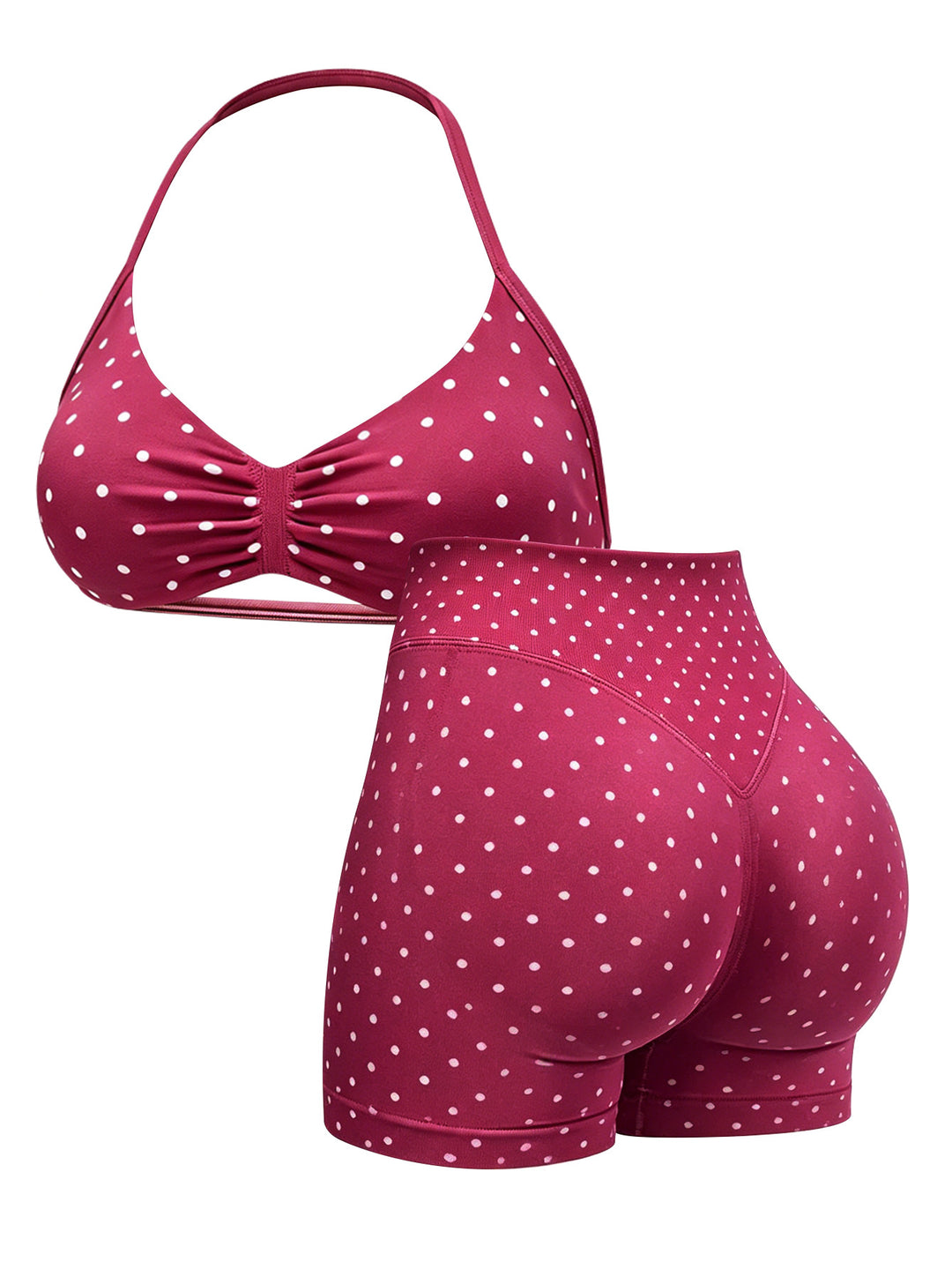 Women's Sporty Bikini with Padded Top and High Waist Mune Fashion
