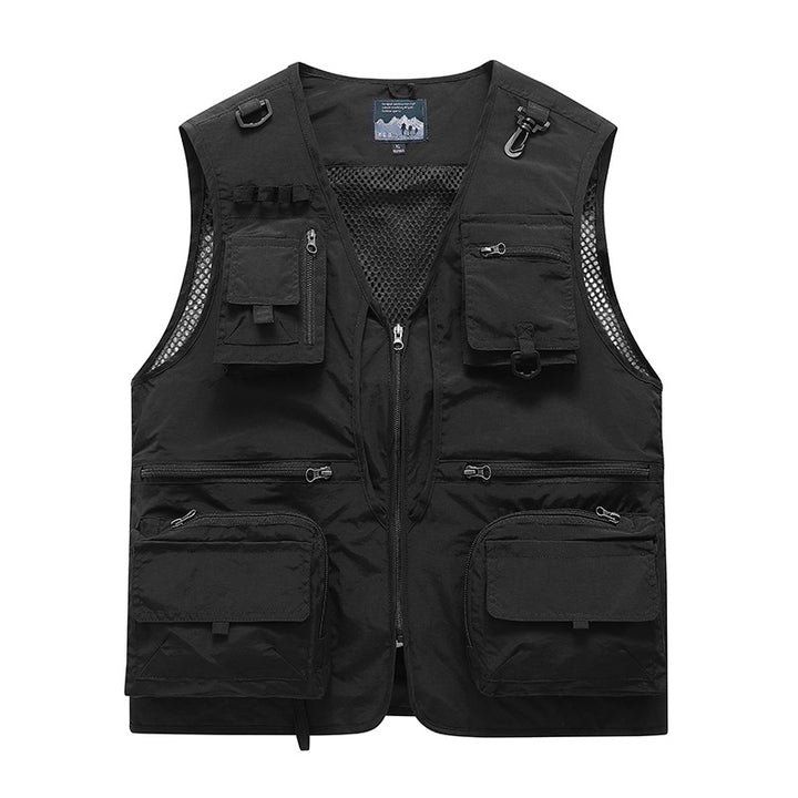 Men's Multifunctional Fishing Vest with Numerous Pockets Mune Fashion
