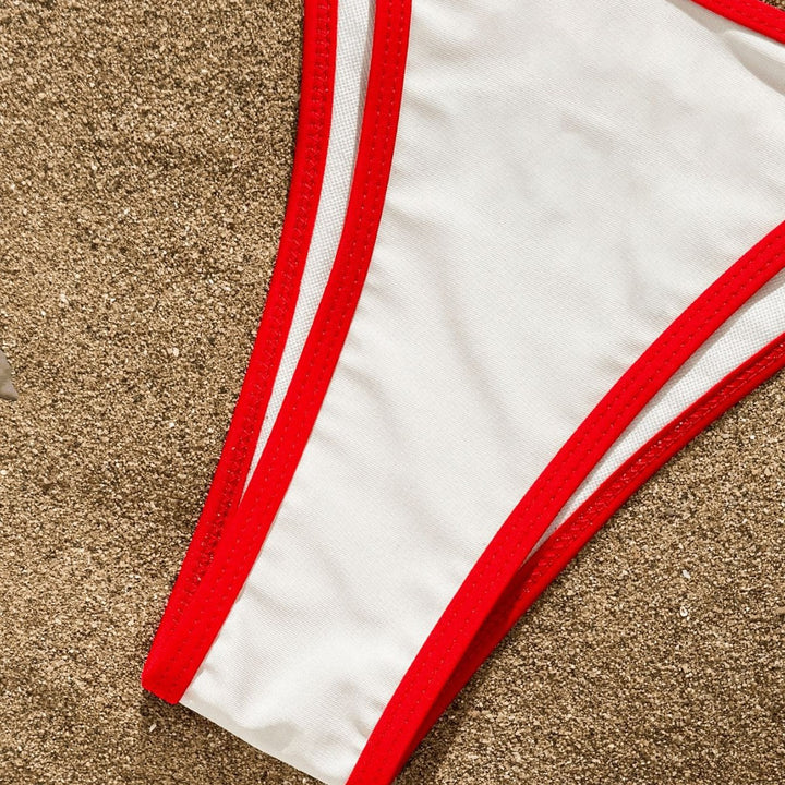 Women’s bikini set with printed crop top Mune Fashion
