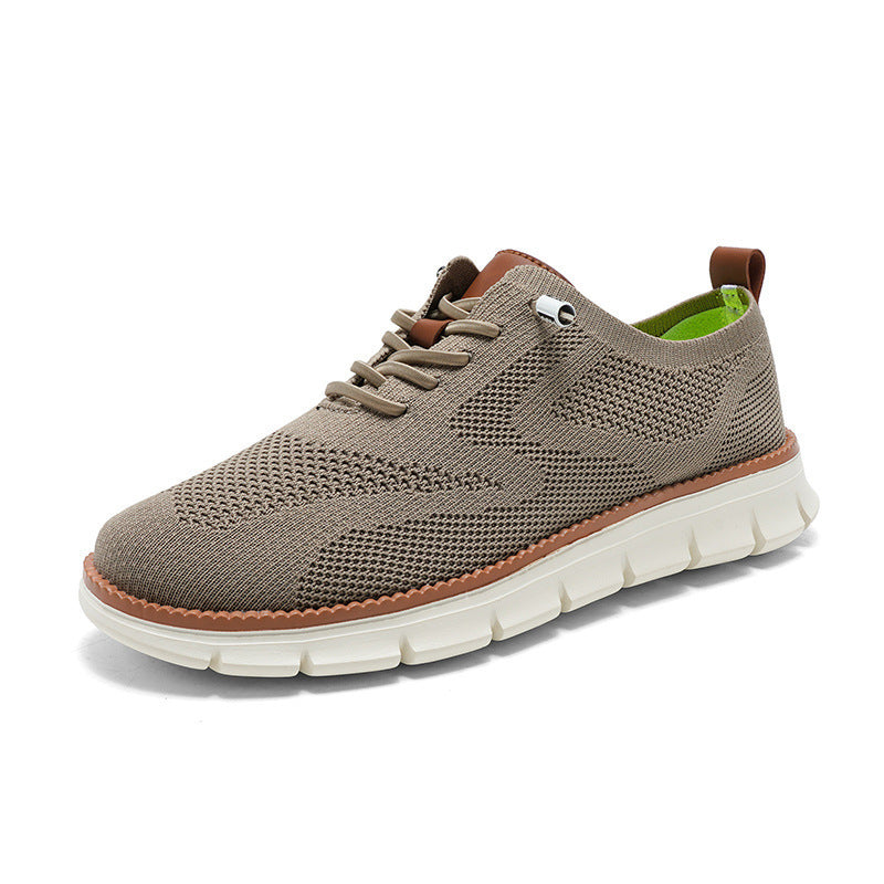 Women's knitted derby sneaker with flexible ribbed outsole and padded comfort insole Mune Fashion